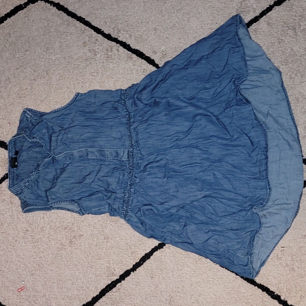 GAP girl denim dress size S